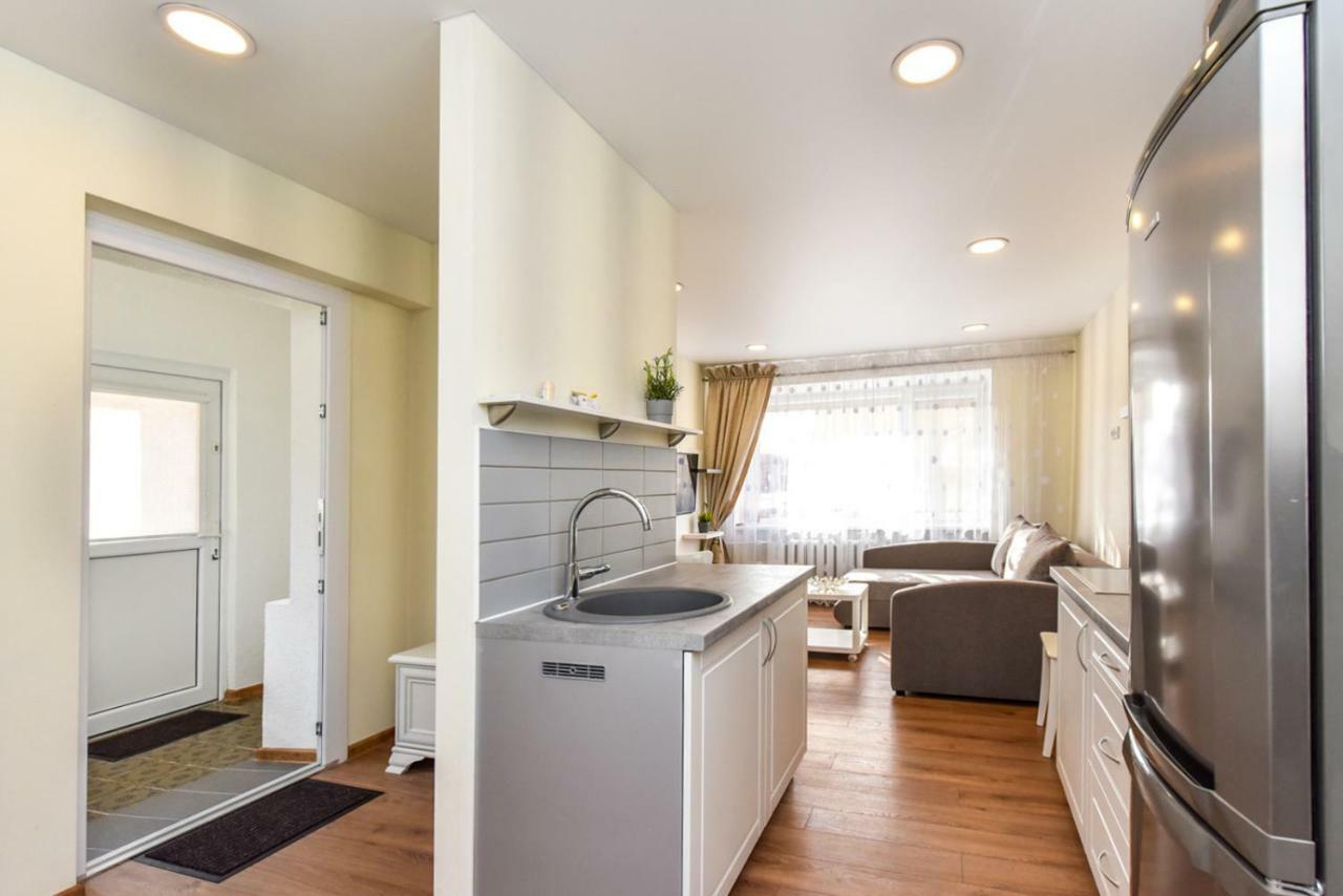 Baltieji Senamiescio Apartamentai Prie Aqua Parko Druskininkai Exterior foto