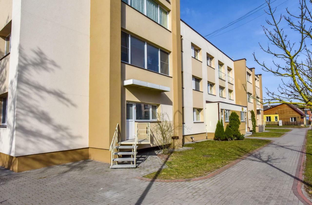Baltieji Senamiescio Apartamentai Prie Aqua Parko Druskininkai Exterior foto